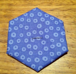 Front of the 2.5" Hexagon